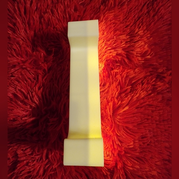 White Number 1 Plastic Marquee Light - Picture 5 of 8